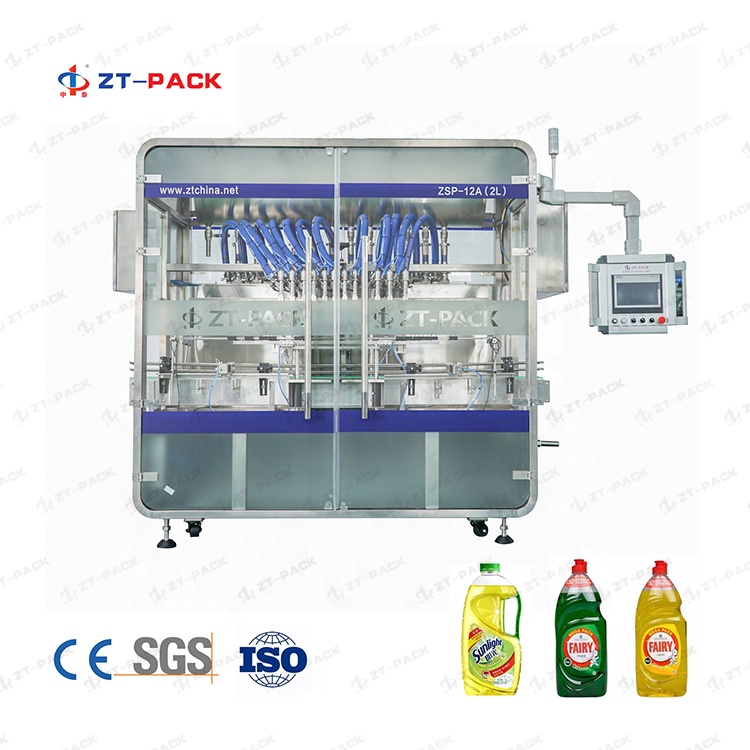 Máquina de enchimento de detergente automática completa para sabonete líquido